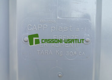 ESAURITO: bins usati seminuovi, dimensione 1000x1200x580 forati