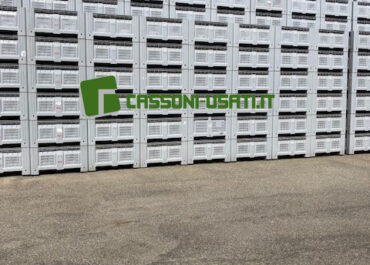 Ultimi arrivi: bins usati mai utilizzati dimensione 1130x1130x580 Gran Volume forati