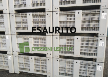Ultimi arrivi: bins usati seminuovi, dimensione 1130x1130x580 forati